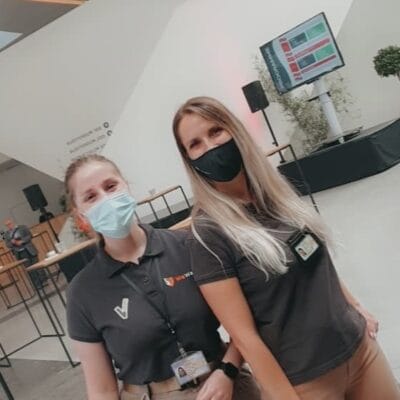 Personnel de WeWatch Security, spécialiste dans le gardiennage statique